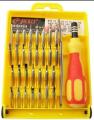 High Quality 32 in1 Multifunctional Precision Screwdriver Set For iPhone Laptop Mini Electronic Screwdriver Bits Repair Tools Kit Set - Yellow. 