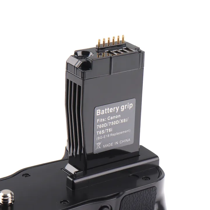BATTERY%20GRIP%20FOR%20CANON%20760D/750D/X8I/T6S/T6I/77d/800d%20CAMERA%20-%20Image%204