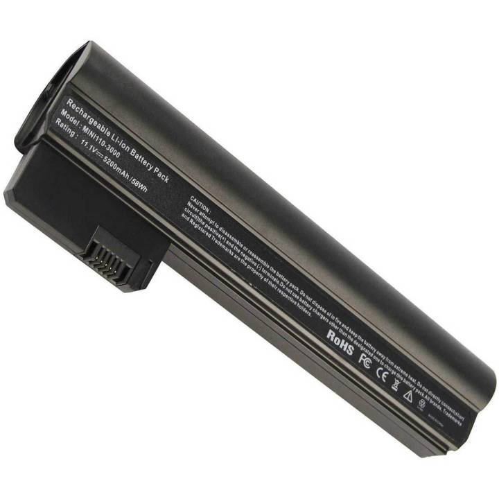 Laptop Battery 6 Cell  MINI 110 -3700 Series P/N   HSTNN-E04C   :607762-001