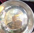 Strainer / Multipurpose Strainer / Stainless steel Channi Large Holes Simple Steiner without handle Fine Mesh Strainer Bowl Drainer Vegetable Sieve Colander Sifter. 