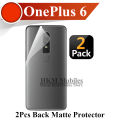 2Pcs OnePlus 6 Back Matte Protector Premium Quality Soft Skin Sheet Soft Film Protector For OnePlus 6. 