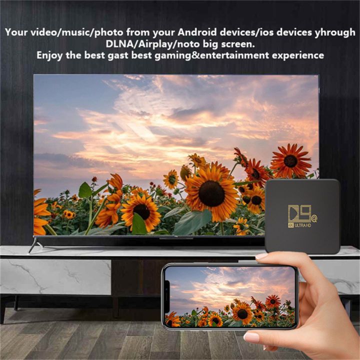 BeesClover%20D9q%20Set-top%20Box%20S905%201.5ghz%20Quad-core%20Arm%20Clear%204k%20Hdr%20Android%2011%202.4g%20Wifi%20High-speed%20D9%20Network%20Tv%20Box%20-%20Image%202