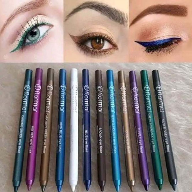 12-Color Blush Eyeliner & Lip Pencil Set – Soft, Smooth, and Long ...