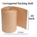 20 Inch Wide Cardboard Paper Wrap Corrugated Paper Packing Roll Reel High Quality. 