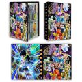 8 models Dragon Ball Card Book Super Saiyan Goku Naruto Demon Slayer Game Anime Collection Card Book Gift Toys. 