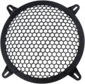 4 inch plastic Mesh Round Car Woofer Cover Speaker Grill Auto Speaker Parts Car Audio Subwoofer Grill Cover Guard Protector Grille Car Audio Speaker Grills Cover Case Replace. 