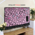 34 Inches Led Cover Made By Dual Layer Cotton With Polyster Filling Quilted Fabric and Washable Stuff. 