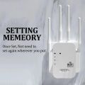 Wireless-N Routers 300Mbps 2T2R Wifi range extender 802.11G/B/N Network Router Range Extenders Wi-Fi booster Long Range Signal Remote Wifi Extender WiFi Amplifier WiFi Booster. 