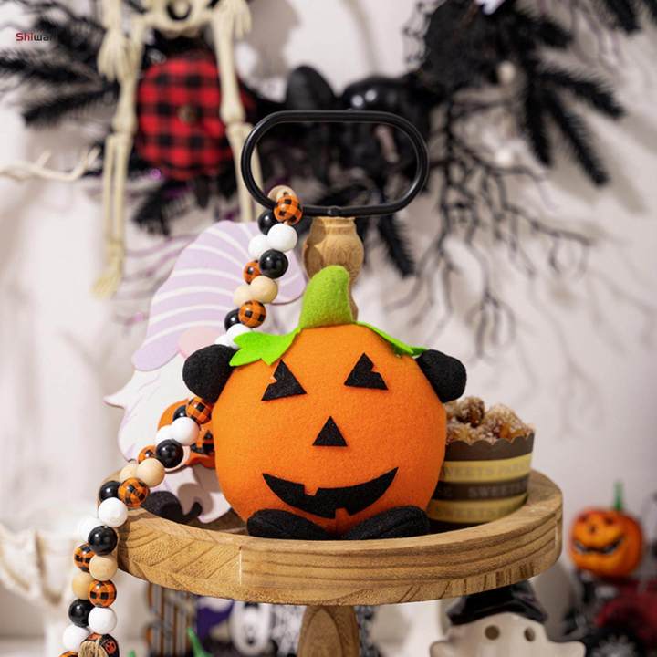 Halloween Pumpkin Pendant Soft Halloween Decor for Porch Indoor Outdoor Home