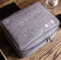 Universal Travel Cable Organizer Bag Pouch Carry Travel Gadget Bag for Cables Plug and More Perfect Size Fits for Pad Phone Charger Hard Disk. 
