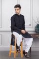 Zarf Aswad Black Summer Kurta. 