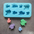 1Pc 8 Holes Sheep Animal Shaped Chocolate Silicone Mold DIY Candy Biscuit Jelly Pudding Ice Cube Pastry Baking Tools Sunlight Super Store. 