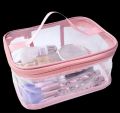 Cosmetic bag | Make up Organizer | Large Portable Pouch bag Waterproof transparent Travel Hanging multipurpose plastic Organizer Bag. 