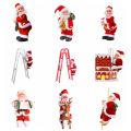 Christmas Supplies Climbing Rope Electric Santa Claus Climbing Ladder Parachute Twerk Santa Claus Dance Tree Twerk Climbing Ladder Santa Claus ChristmasTree Ornament. 
