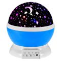 Star Projector Night Light for Kids – Rotating Galaxy Ceiling Lamp with LED Color Changing – Type-C & Battery Operated – Bedroom & Nursery Decoration. 