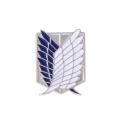 Japanese Anime Attack ON Titan Enamel Pin Eren Jaeger Mikasa Ackerman Jiyuu No Tsubasa Cartoon Brooch Fashion Lapel Badge Gifts. 