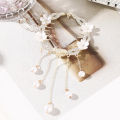 Wedding Styling Tools Hairpin Flower Festival Tassel Hair Clip For Women Temperament Ponytail Hair Holder Hair Bun Accessories. 