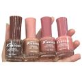 Xuancai Nude Pack Of 4 Nail Polish Set Multicolors. 