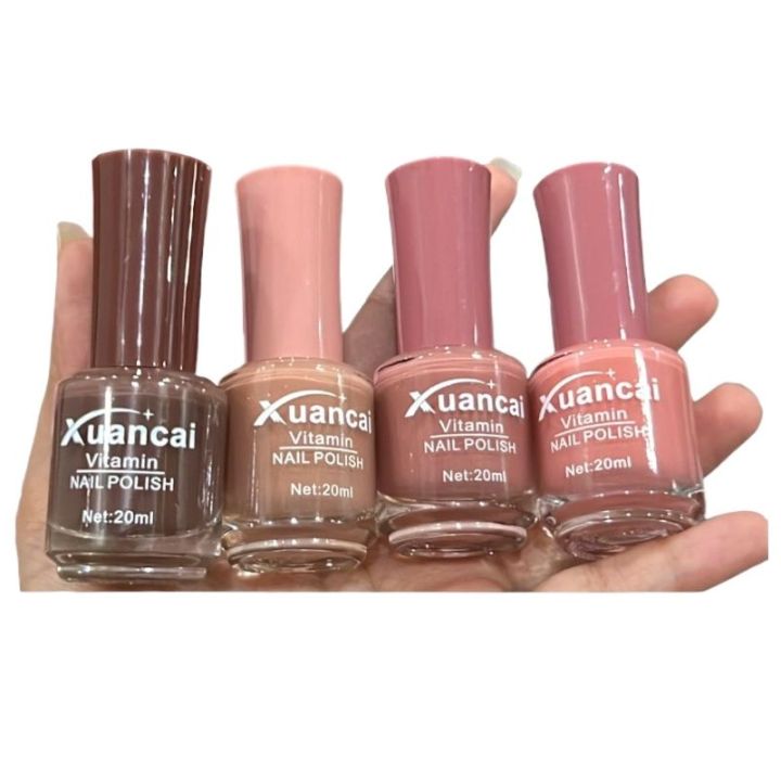 Xuancai%20Nude%20Pack%20Of%204%20Nail%20Polish%20Set%20Multicolors%20-%20Image%206