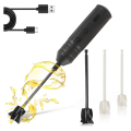 Electric Cordless Epoxy Resin Mixer Set -Rechargeable Handheld Resin Mixer Kit for Epoxy Resin with 4 Paddles for DIY Crafts. 