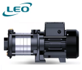 LEO ECHM4-40D , 750WATT / 1.0 HP ,  STAINLESS STEEL MULTISTAGE CENTRIFUGAL PUMP, 220V~240V SINGLE PHASE, SIZE:- 1 1/4" X 1", EURPEON STANDARD. 
