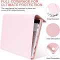 Fire HD 10/HD 10 Plus Tablet 2021 (11th Generation) 10.1 inch, Slim Folding Stand Cover with Wireless Bluetooth Keyboard, Fire Tablet Keyboard Case Pink. 
