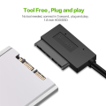 USB 3.0 to Micro-SATA Adapter Cable USB3.0 to 16Pin Msata 7+9 Pin Cable for 1.8Inch HDD SSD Converter Cord. 