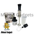 Silver Crest 3000w Hand Blender Set 4 in 1 With Beater and Chopper 3000 Watts Double speed option Stainless Steel Immersion Blender - Egg beater and Milk Frother - Chopper and 600ml Beaker with Lid - Juicer Machine - kitchen. 