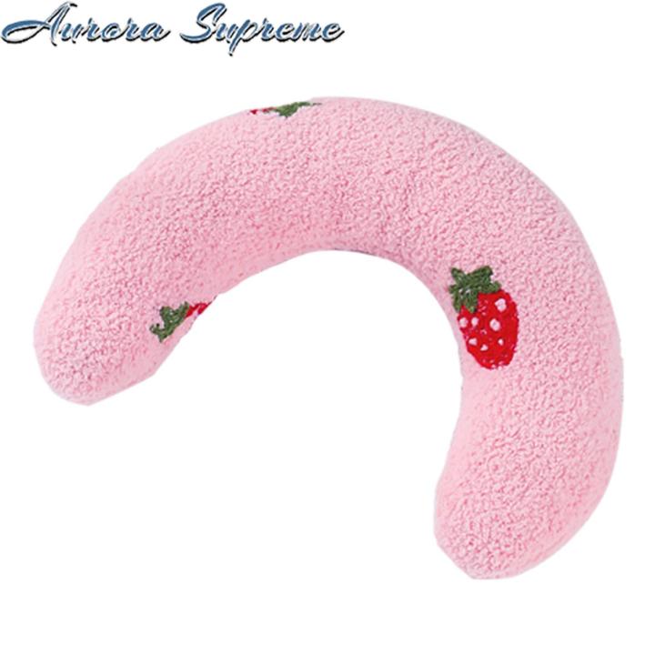 Dog Pillow Soft Fluffy Cat Neck Pillow Calming U-shaped Joint Relief Sleeping Improve Neck Support Pet Pillow Dog Cat Supplies Comfortable Cat Neck Pillow for Rel tion Joint Relief Perfect for Cats