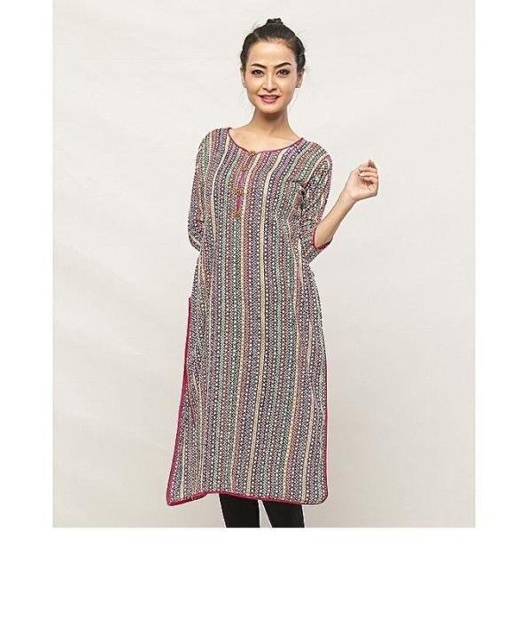 Pink Lawn Shirt For Women