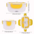 Electric heating lunch box. 
