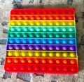 Big Size Pop 100 Bubble Fidget Biggest Toy, Square 100 Bubbles Large Pop Fidget Toy. 