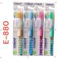 COBOR Toothbrush Deep Clean Super Soft Adult Tooth Brush with Crystal Handle Professional Oral Care E-880. 