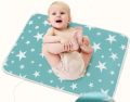 3 Pcs Infant Baby Diaper Changing Mat Bed Protector Waterproof Urineproof Baby Godri Sojni Cotton With Foam Sheet with Plastic Back Baby Accessories. 