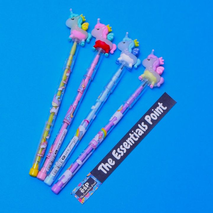 Unicorn%20(set%20of%204)%20-%20Fancy%20Lead%20Bullet%20Push%20(sika)%20Pencil%20For%20Kids%20(Girls%20and%20Boys)%20-%20Image%204