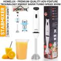 Hand Blender Mixer 800W Chopper Mixer Bowl Egg Whisk & Beaker - Coffee Beater - Egg Beater Machine For cake - Meat Chopper  Stainless Steel Hand Blender with 4 Blades  2 Speed Levels  Ice Crushing, Smoothies, Powerful & Durable Home & Kitchen Appliance. 