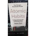 Atomic Habits Novel By James Clear. 