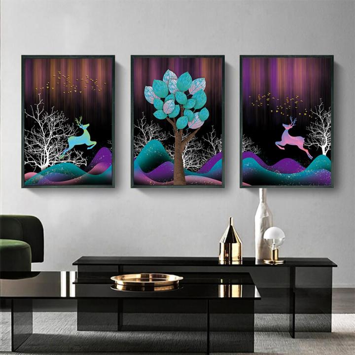 3 Pieces wall art wall decoration frame photo frames for wall picture frames wall decoration for room decoration items home decor items