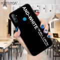 Hontinga for Realme C3 Case Simple Generous Clean Color Girls Boys Casing Shockproof Soft Silicone TPU Phone Cover. 