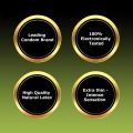 Knight Rider Pack Of 12 Extra Timing Condoms Black. 