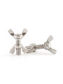 304 stainless steel butterfly screw nut set butterfly horn bolt ingot hand screw M3M4M5M12. 