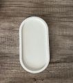 Decorative Oval jewellery dish, Beige jewellery tray, Oval Trinket Dish, Simple colour tray, Bathroom Accessory, Ceramic dish, trinket tray/Customized. 