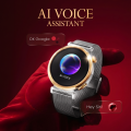 Zero® Jewel Pro Smartwatch for Women  1.1" AMOLED Display, Bluetooth Calling, 110+ Sports Modes, Health Tracking  Diamond-Cut Design with Stainless Case  Best Lightweight Smartwatch for IOS & Android. 