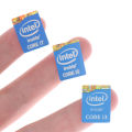 5pcs 4th Generation Intel Core I3 I5 I7 Sticker Label Notebook Decoration. 