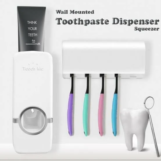 Toothpaste%20Dispenser%20with%20Wall%20Mounted%20Toothbrush%20Holder%20-%20Image%204