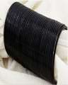 Plain Metal Bangles Black Color 24.Bangles size.2.25. 