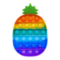 Pineapple Pop It Bubble Fidget Toy - Multicolour. 