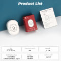 SMATRUL WiFi RF433 Smart Wireless Switch With Power Monitor 16A Light Mini 2 Way Timer Breaker Work for Tuya Google Home Alexa. 