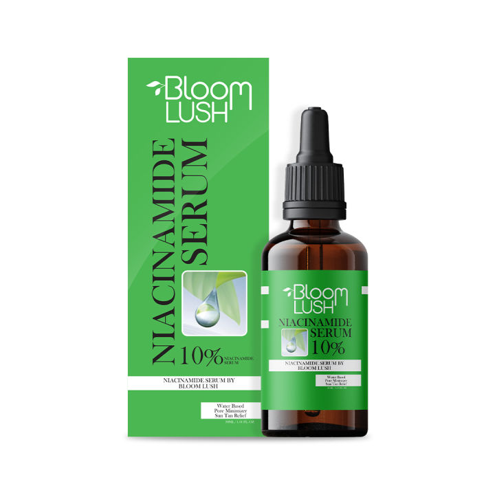 Bloom Lush 10% Niacinamide Serum – Brighten, Hydrate, and Control Oil