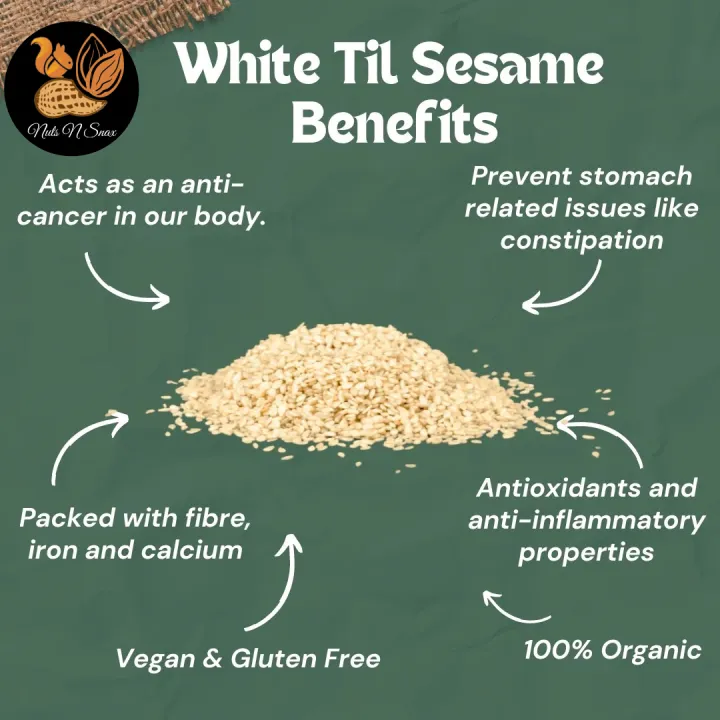 Safaid%20Til%20%7C%20Sufaid%20Till%20%7C%20White%20Sesame%20Seeds%20%7C%20Sesame%20Seed%20250%20Grams%20By%20Nuts%20N%20Snax%20-%20Image%204